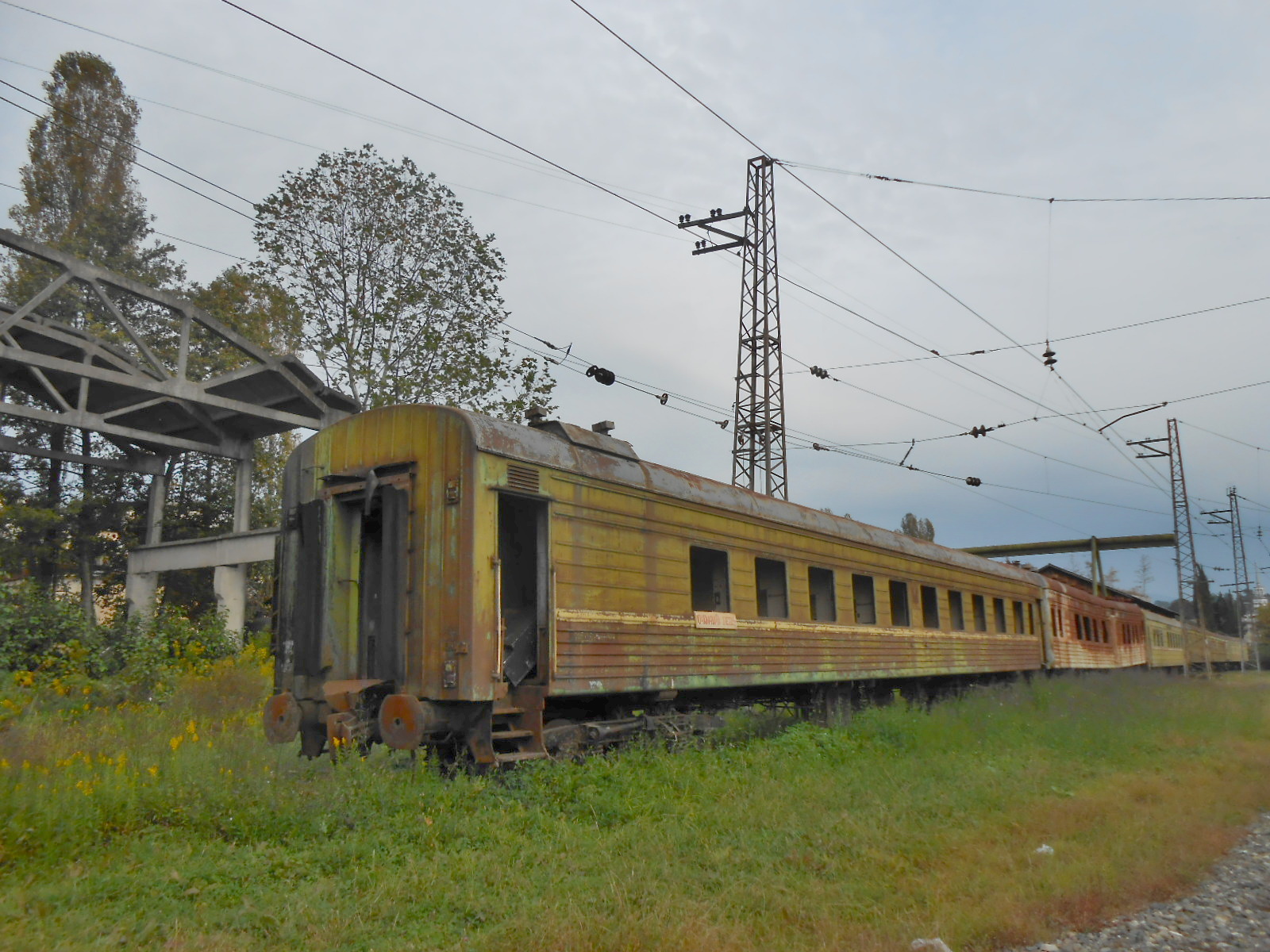Абхазская железная дорога — фотографии, сделанные в 2014 году (часть 9)