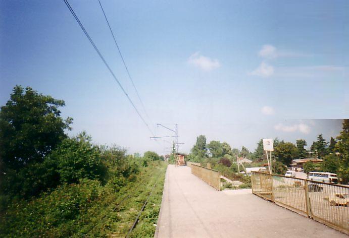 Абхазская железная дорога — фотографии, сделанные в 2003 году