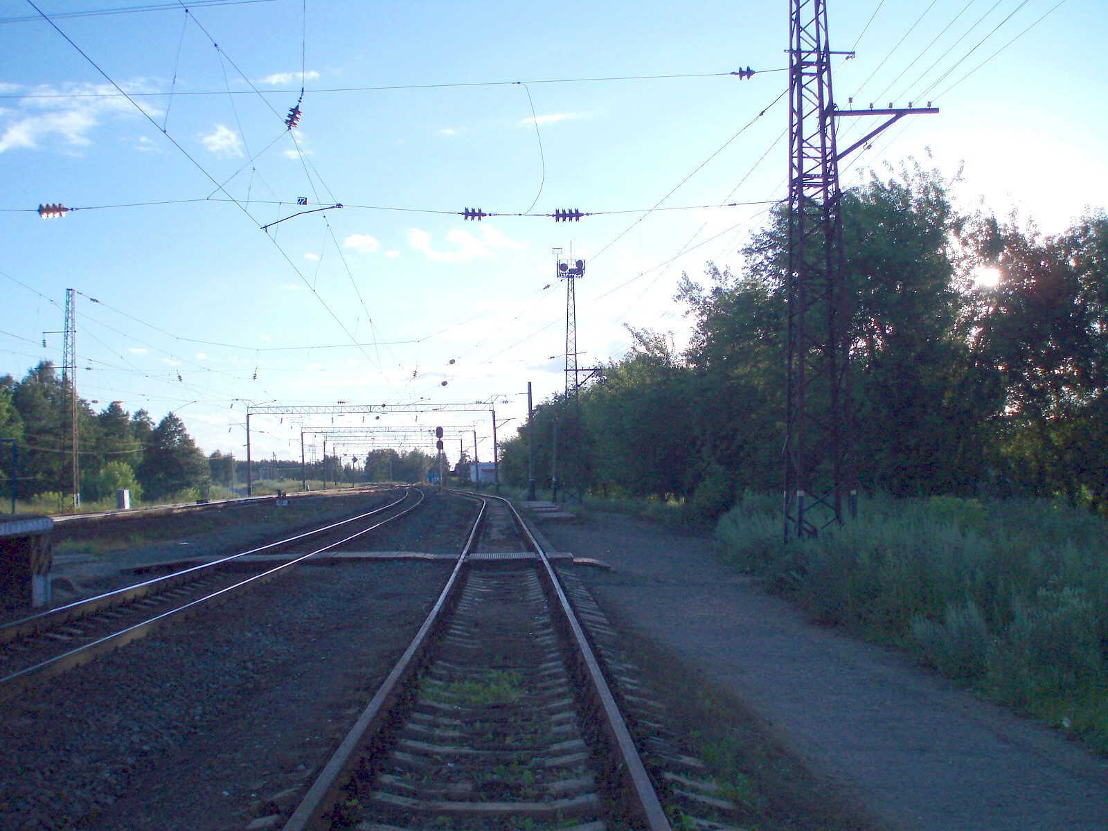 Железнодорожная линия Ильино  —  Фролищи  —  фотографии, сделанные в 2006 году (часть 1)