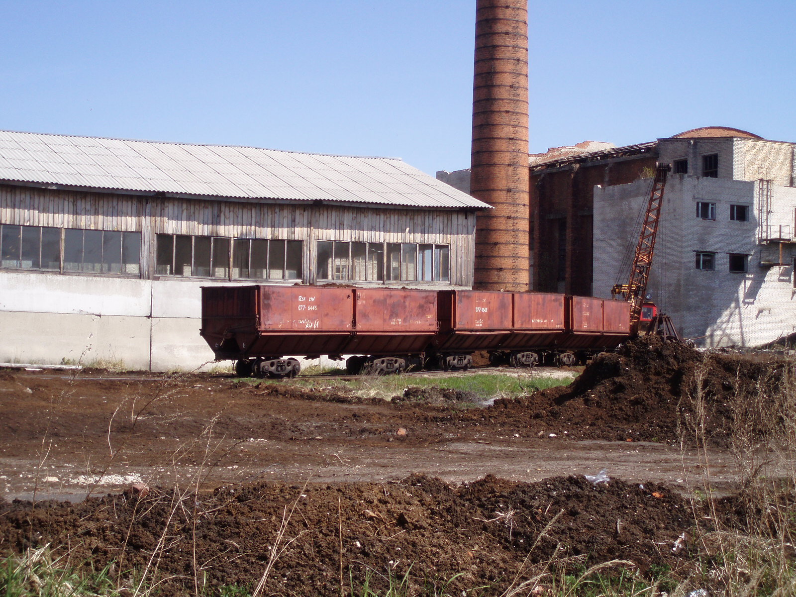 Узкоколейная железная дорога Гусевского предприятия промышленного железнодорожного транспорта — фотографии, сделанные в 2007 году (часть 1)