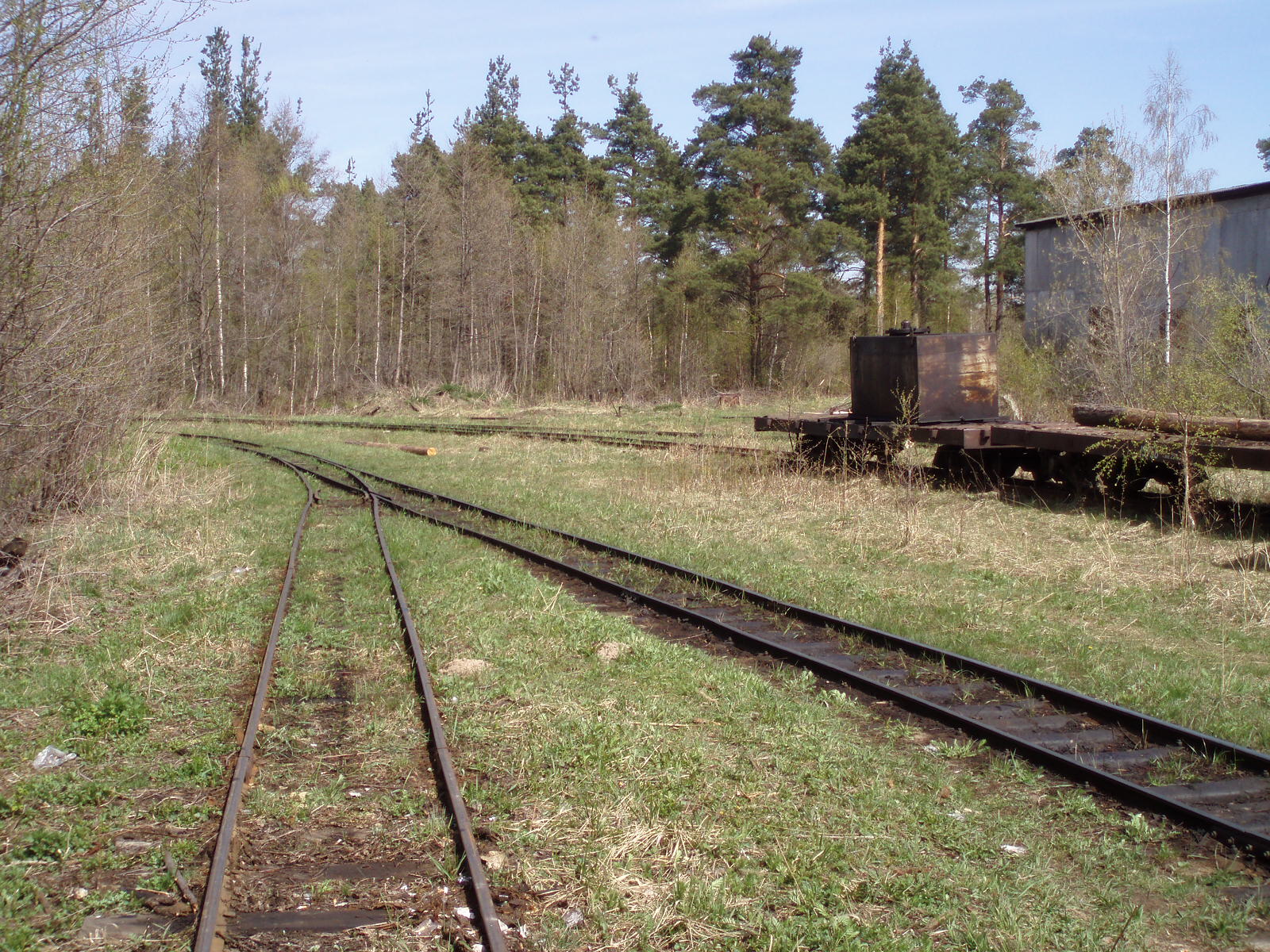 Узкоколейная железная дорога Гусевского предприятия промышленного железнодорожного транспорта — фотографии, сделанные в 2007 году (часть 11)