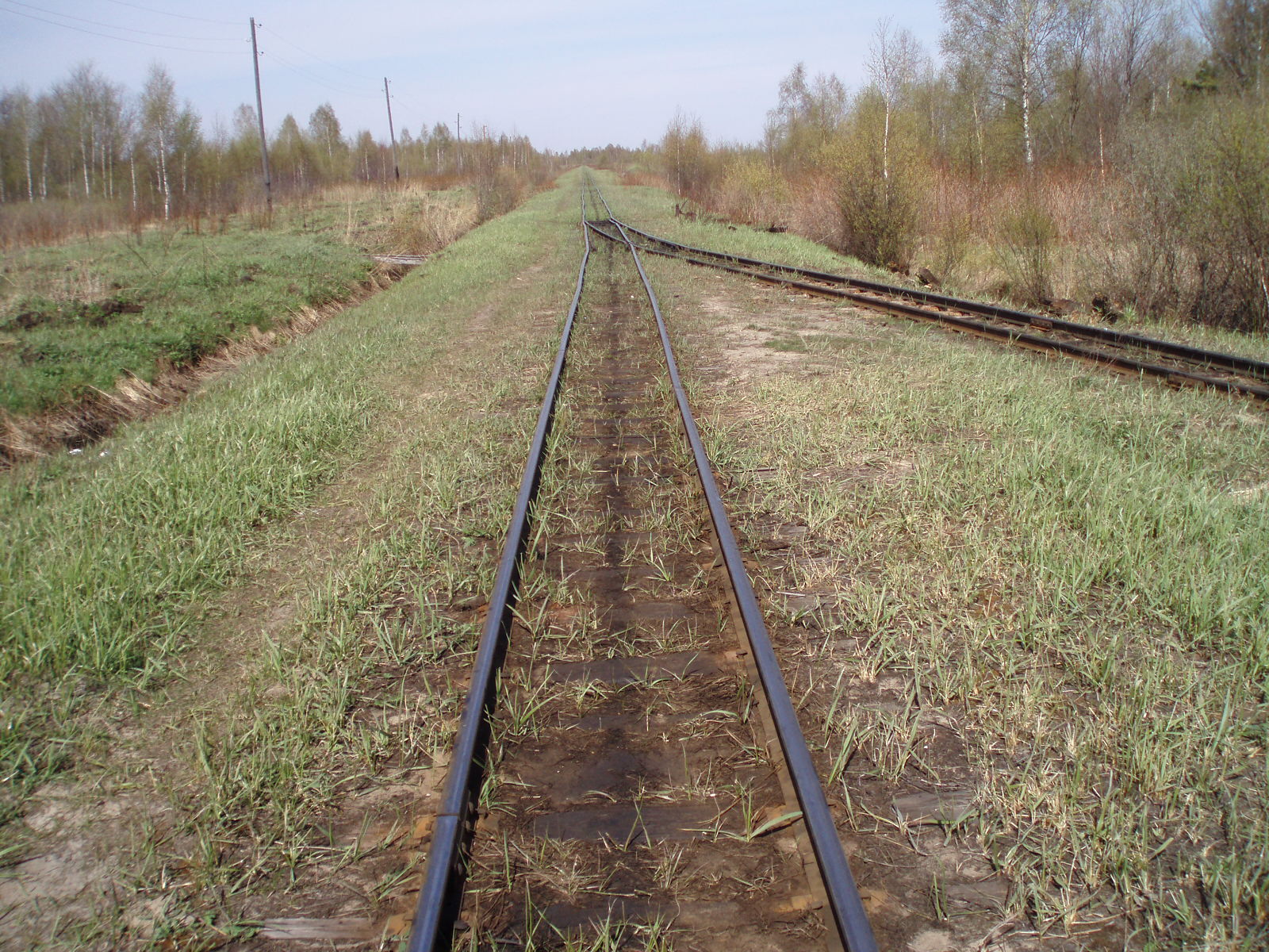 Узкоколейная железная дорога Гусевского предприятия промышленного железнодорожного транспорта — фотографии, сделанные в 2007 году (часть 14)