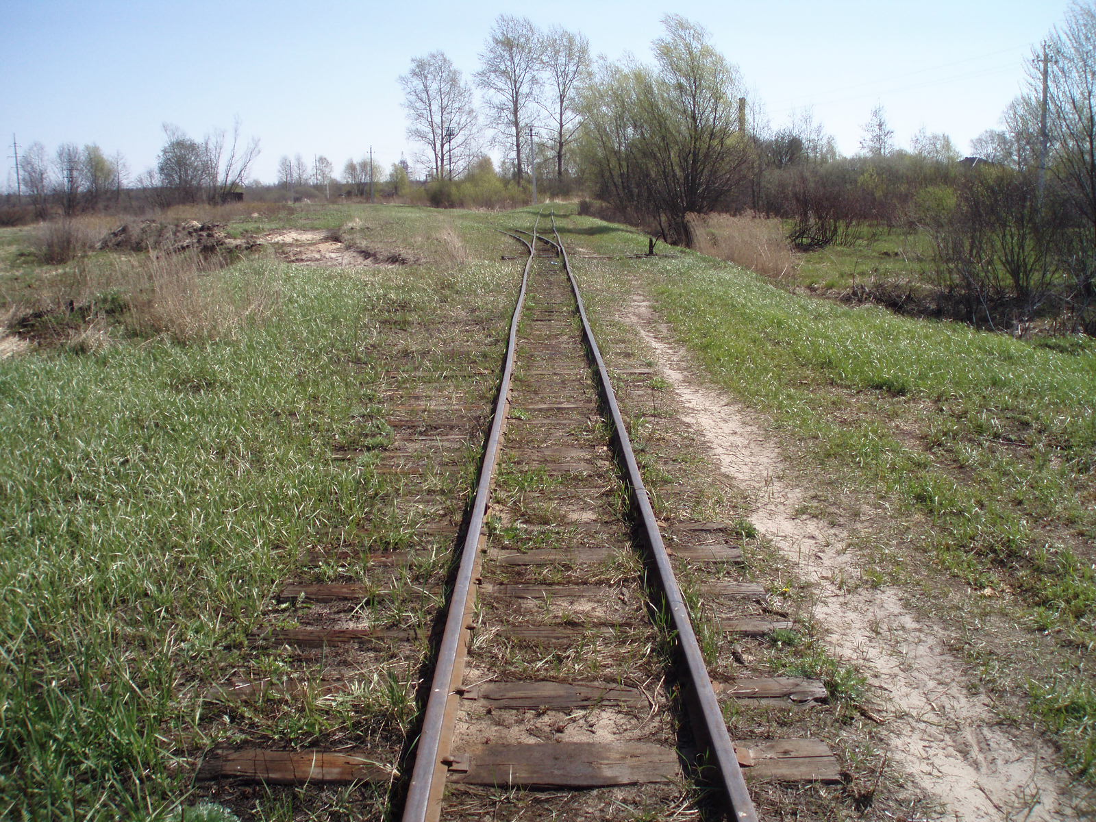 Узкоколейная железная дорога Гусевского предприятия промышленного железнодорожного транспорта — фотографии, сделанные в 2007 году (часть 3)