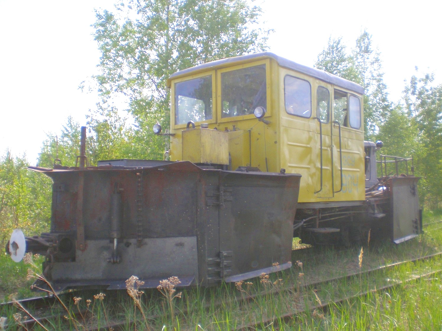 Узкоколейная железная дорога Гусевского предприятия промышленного железнодорожного транспорта — фотографии, сделанные в 2009 году (часть 9)