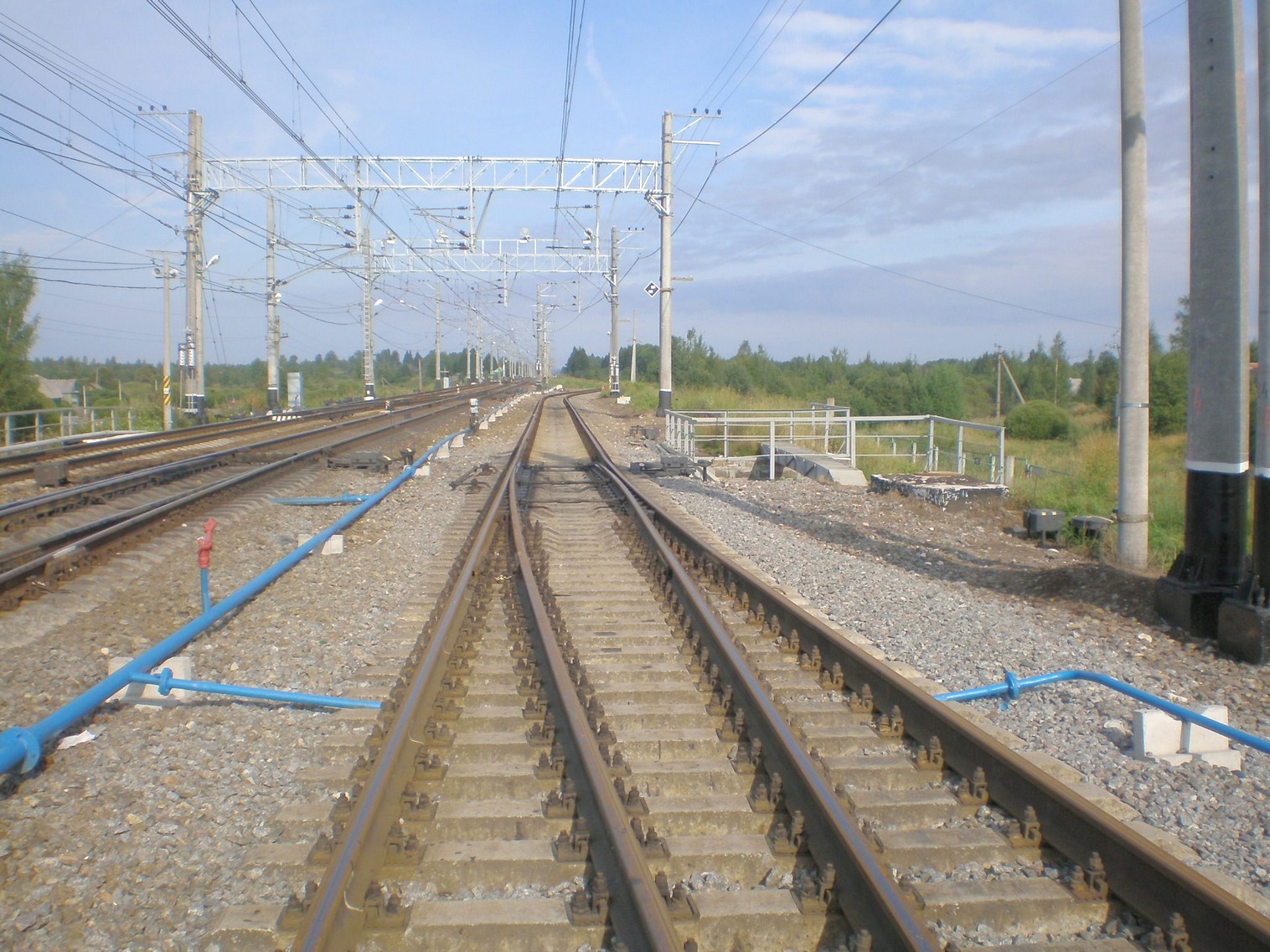 Железнодорожная линия Окуловка  — Неболчи
  —  фотографии, сделанные в 2008 году (часть 1)