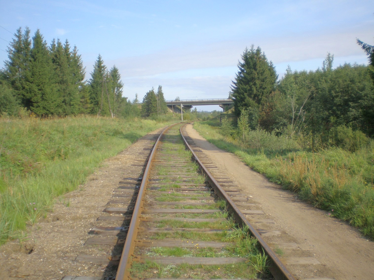 Железнодорожная линия Окуловка  — Неболчи
  —  фотографии, сделанные в 2008 году (часть 2)