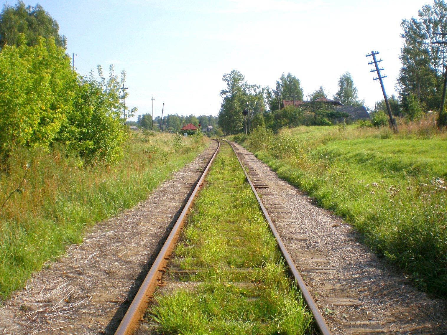 Железнодорожная линия Окуловка  — Неболчи
  —  фотографии, сделанные в 2008 году (часть 3)