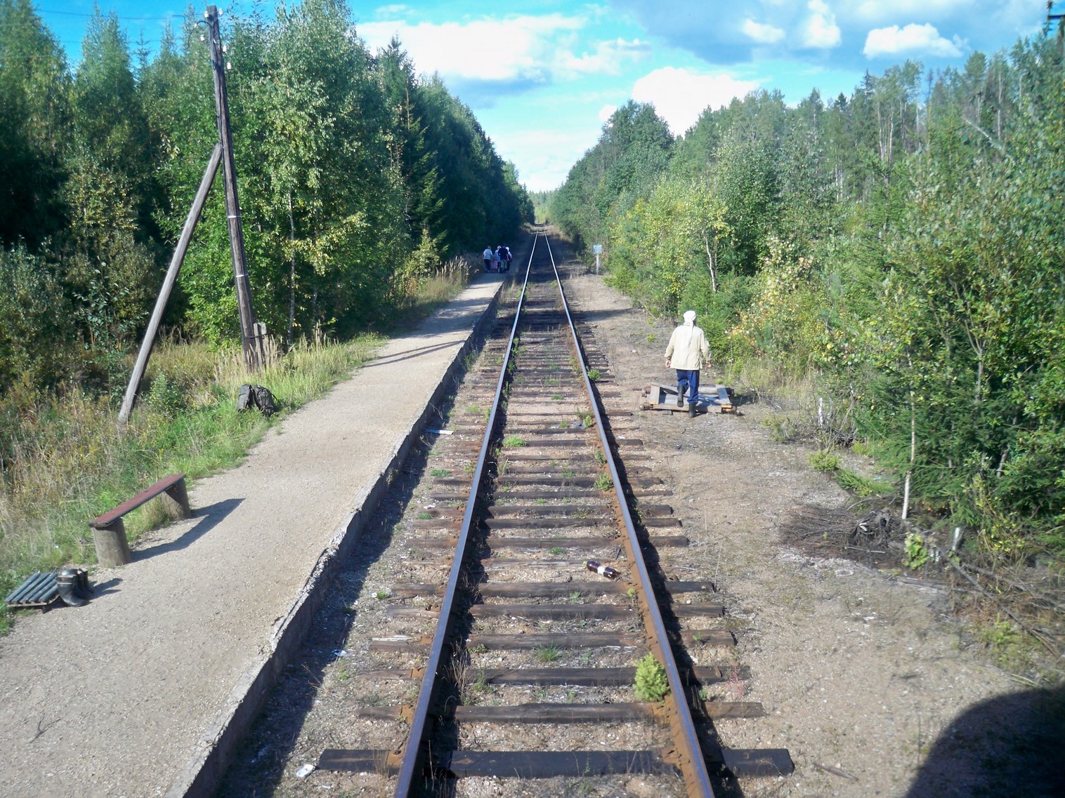 Железнодорожная линия Окуловка  — Неболчи
  —  фотографии, сделанные в 2013 году (часть 6)