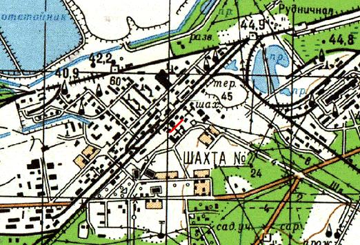 Узкоколейная железная дорога шахты «Ленинградская» (город Сланцы)