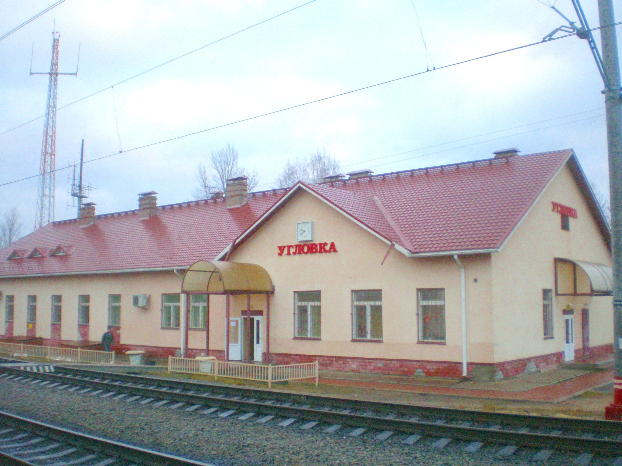 Железнодорожная линия Угловка — Боровичи —  фотографии, сделанные в 2008 году
