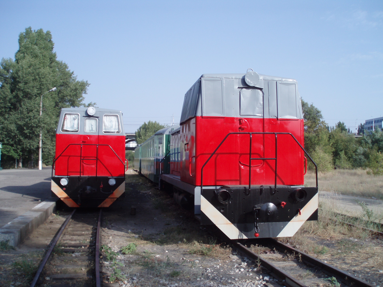 Волгоградская детская железная дорога — фотографии, сделанные в 2006 году (часть 3)