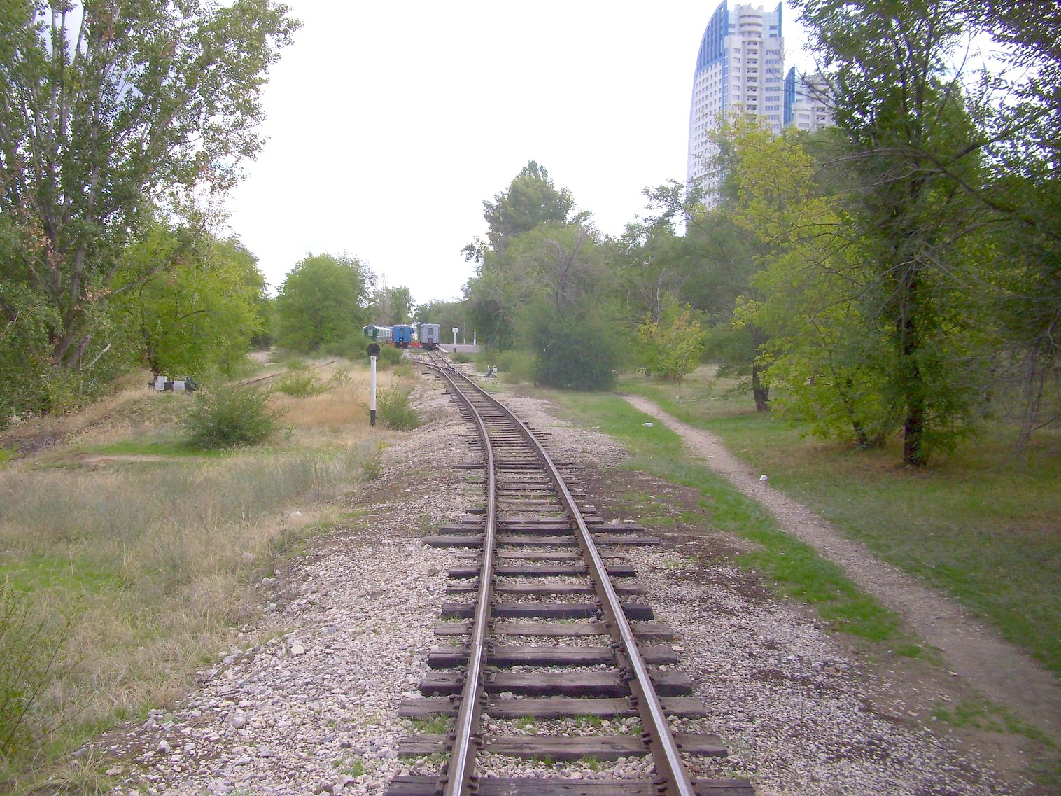 Волгоградская детская железная дорога — фотографии, сделанные в 2011 году (часть 1)