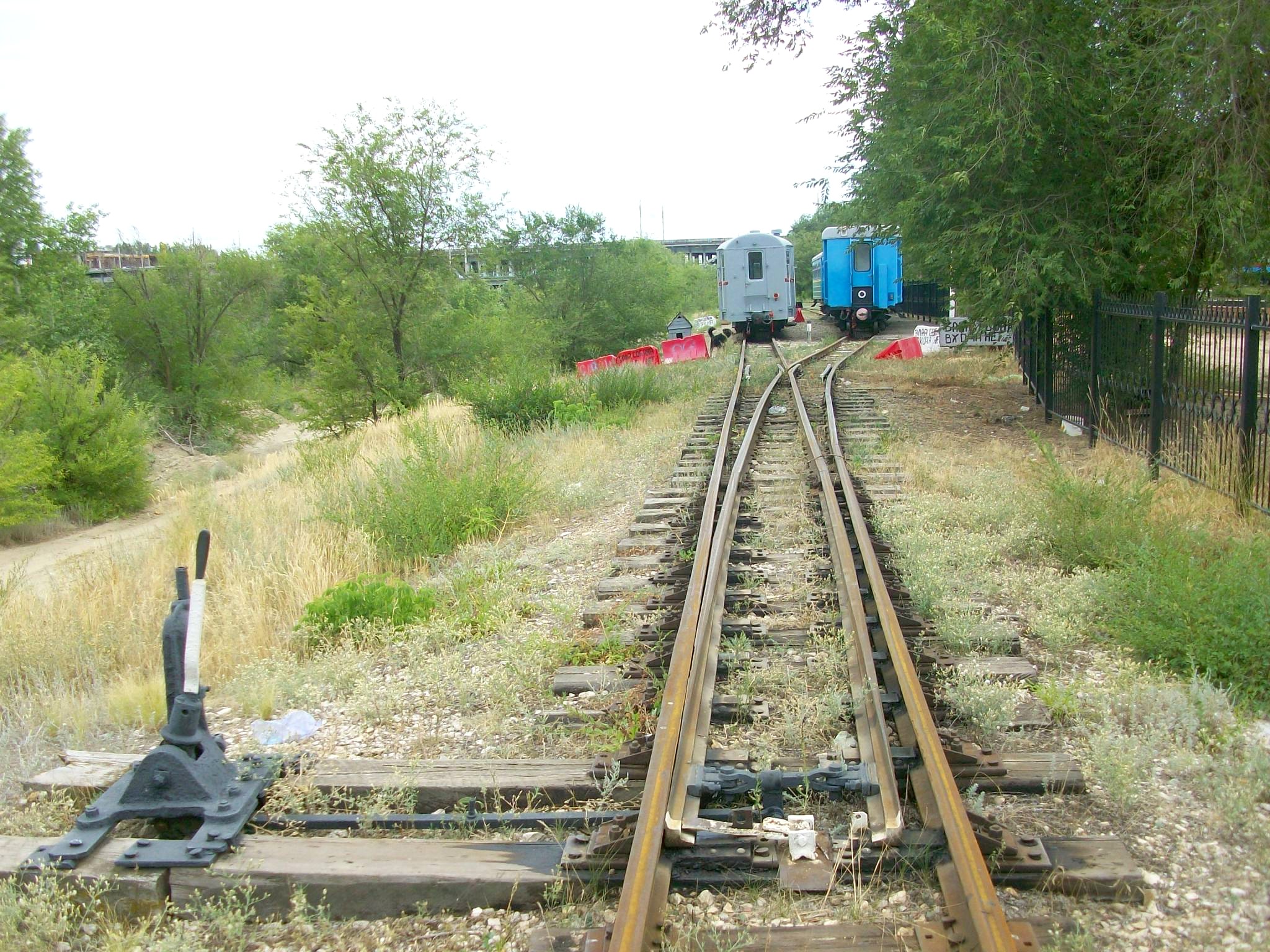 Волгоградская детская железная дорога — фотографии, сделанные в 2015 году