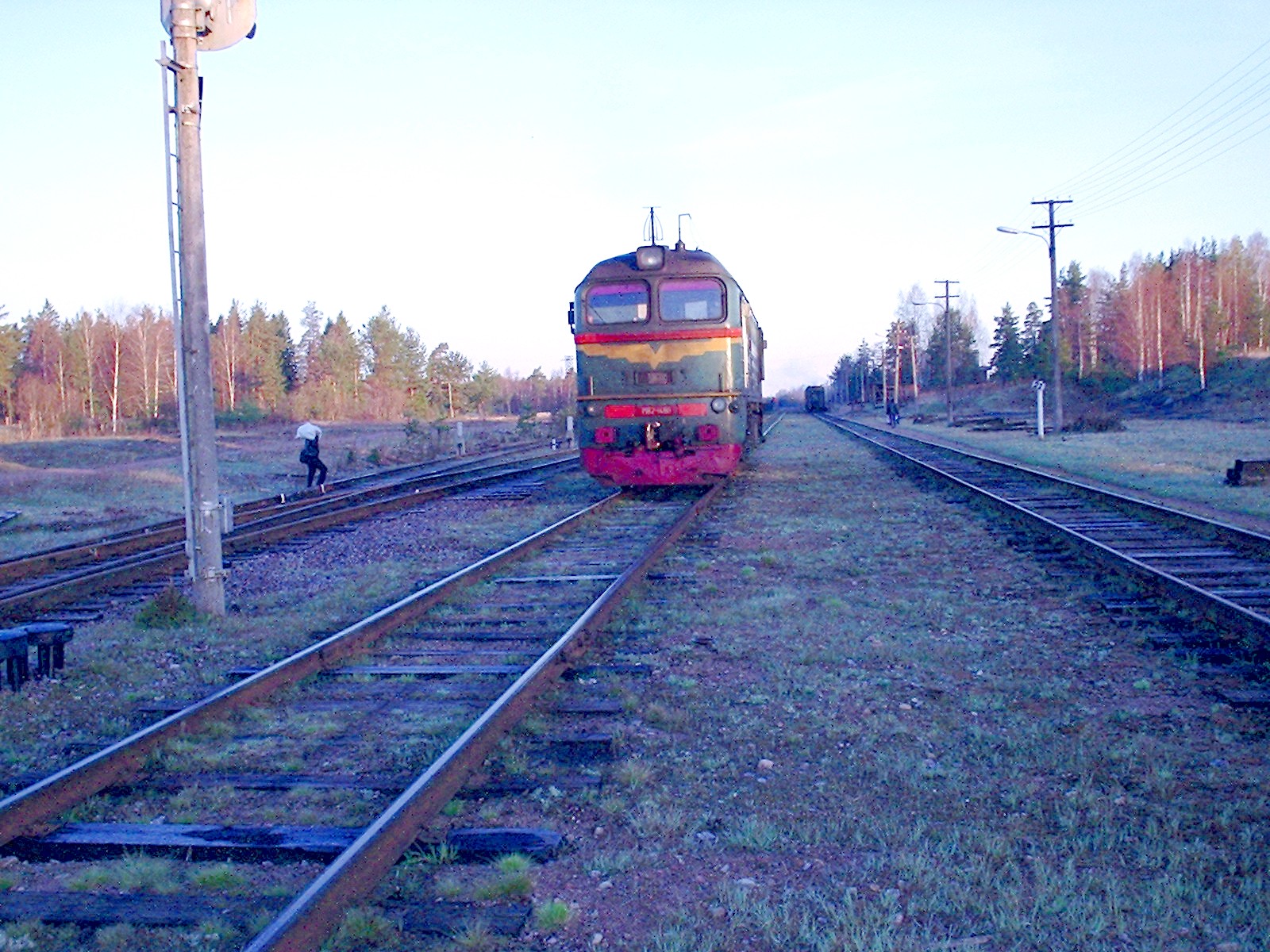 Железнодорожная линия Выборг — Вещево — Сосново  — фотографии, сделанные в 2005 году (часть 2)