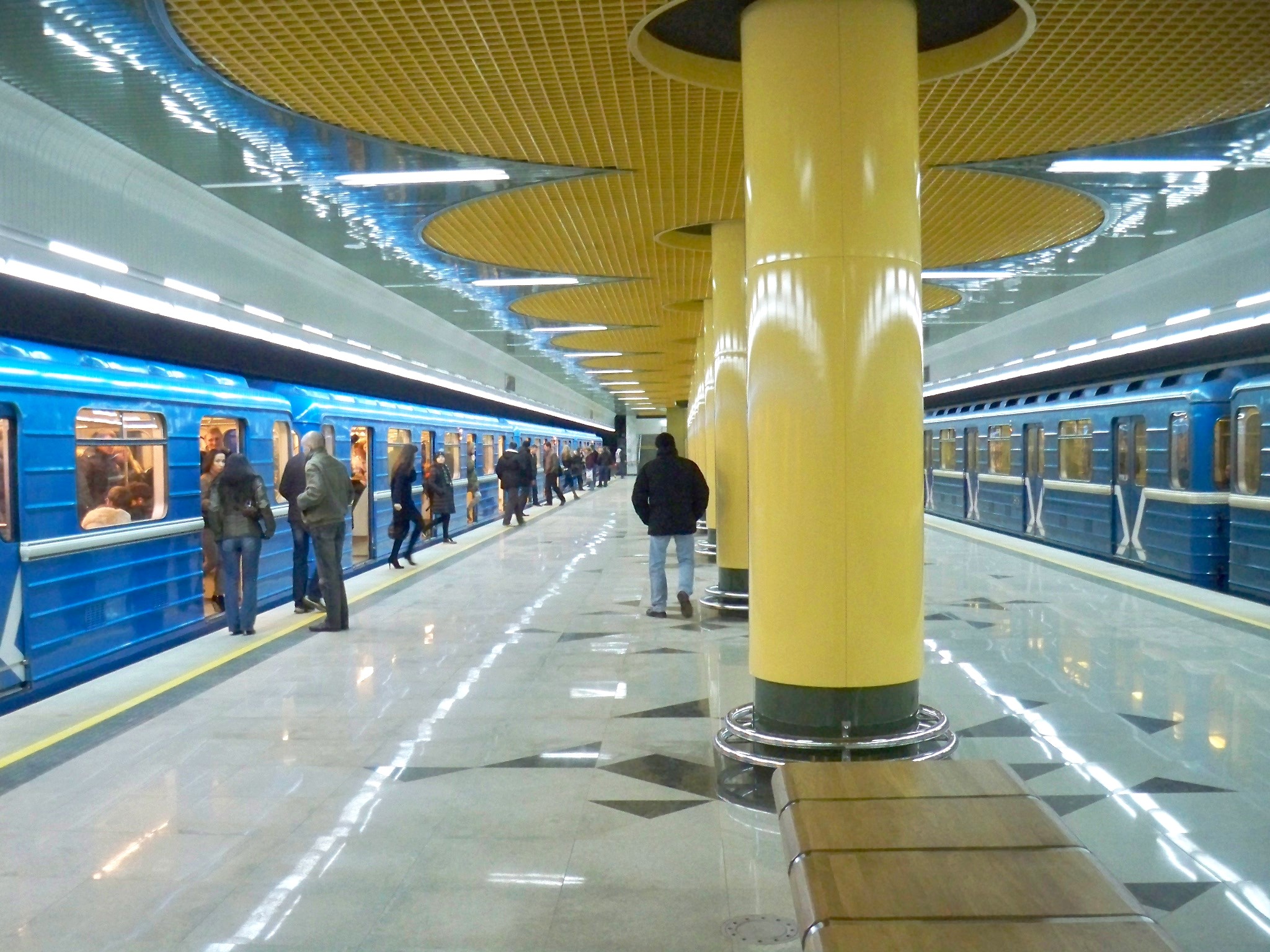 Минский метрополитен  — станция «Грушевка»