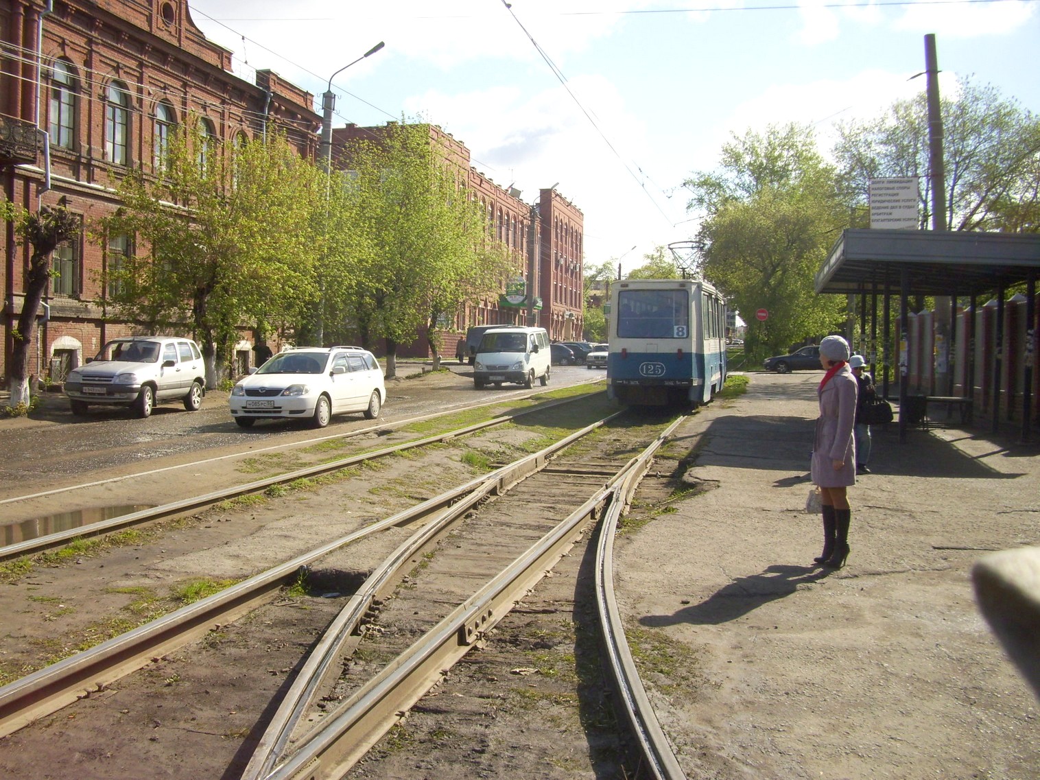 Омский трамвай  —  фотографии, сделанные в 2011 году