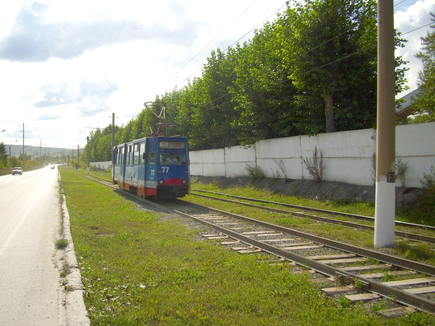 Ачинский трамвай  —  фотографии, сделанные в 2009 году (часть 2)