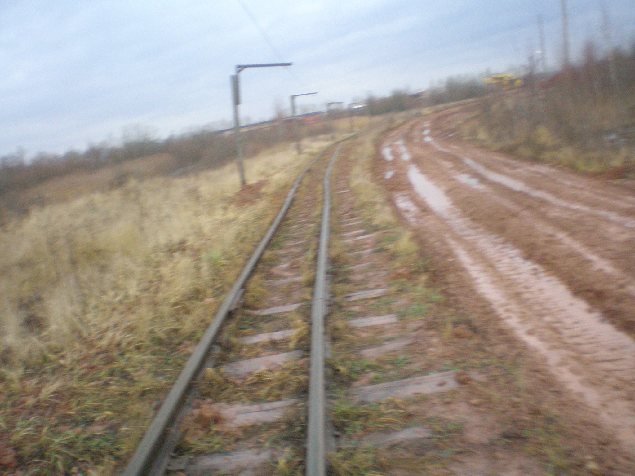Узкоколейная железная дорога Боровичского комбината строительных материалов —  фотографии, сделанные в 2008 году (часть 3)