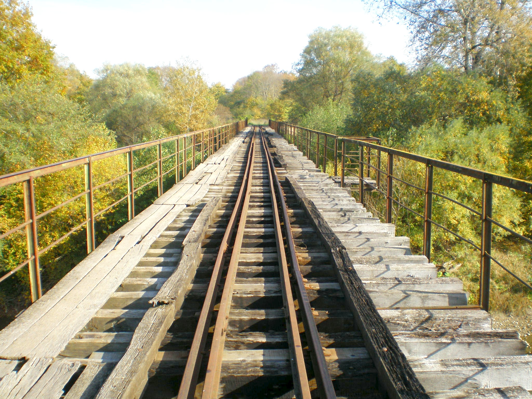 Апшеронская узкоколейная  железная дорога  —  фотографии, сделанные в 2007 году (часть 20)