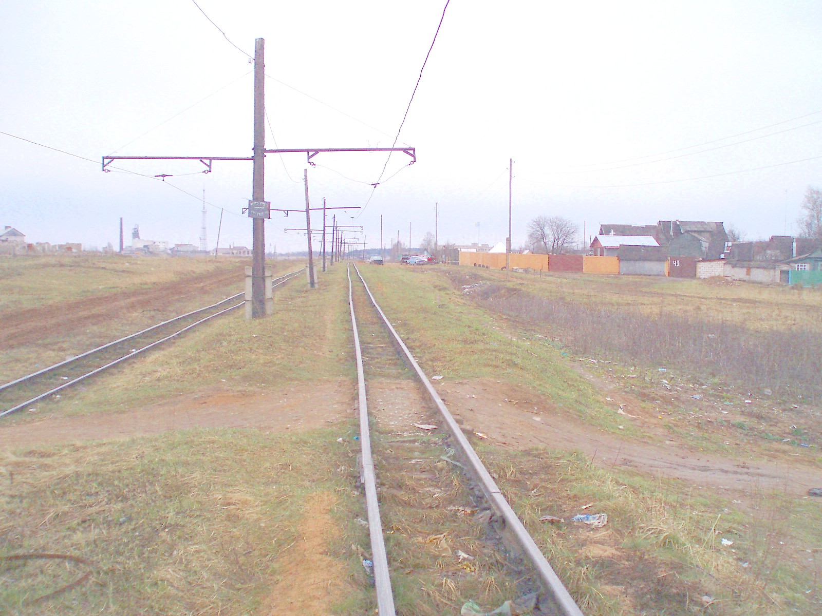 Узкоколейная  железная дорога Ивановского силикатного завода  —  фотографии, сделанные в 2007 году (часть 7)