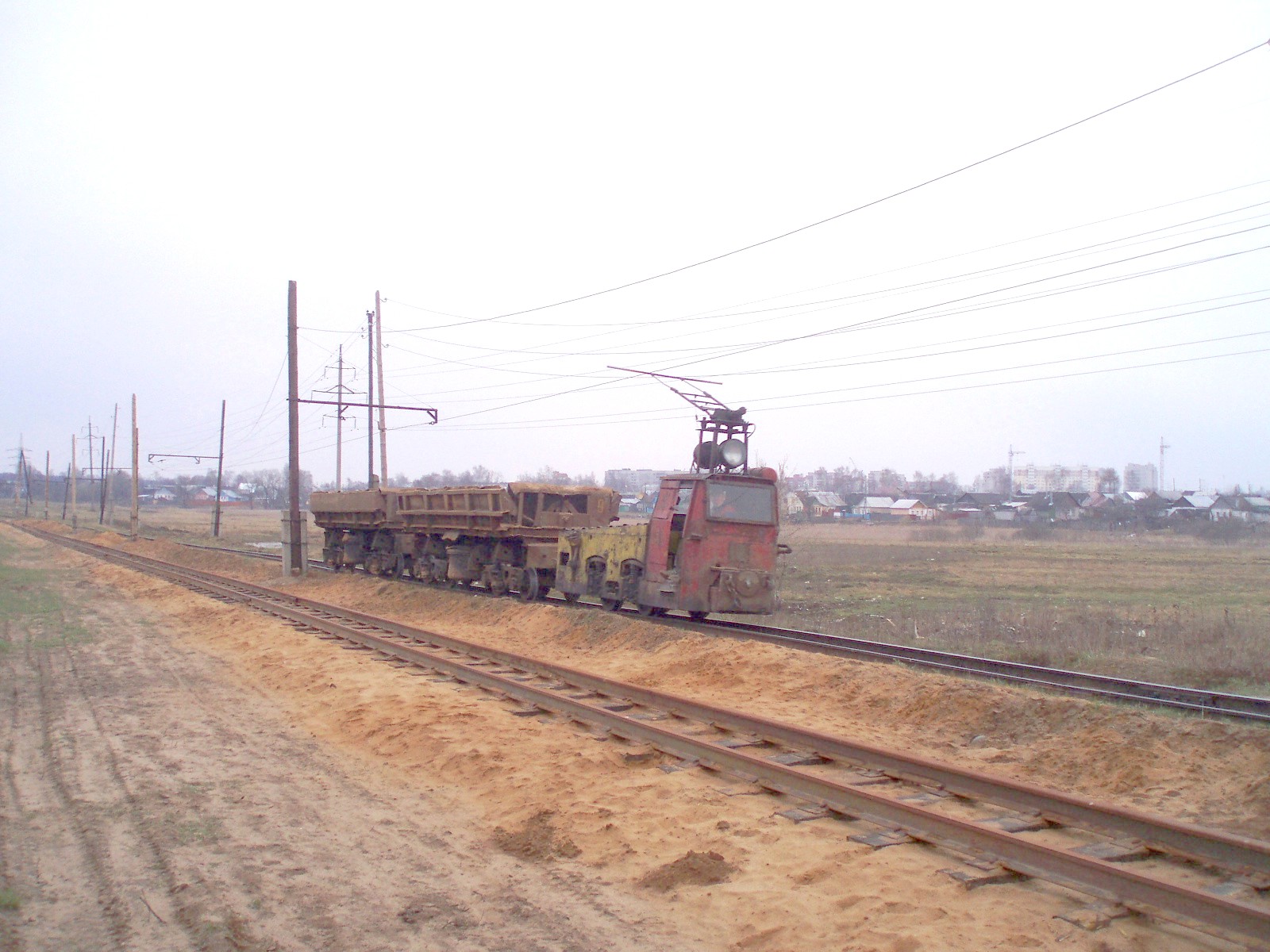 Узкоколейная  железная дорога Ивановского силикатного завода  —  фотографии, сделанные в 2007 году (часть 8)