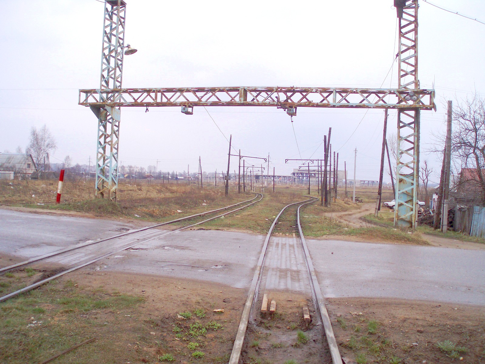Узкоколейная  железная дорога Ивановского силикатного завода  —  фотографии, сделанные в 2007 году (часть 10)