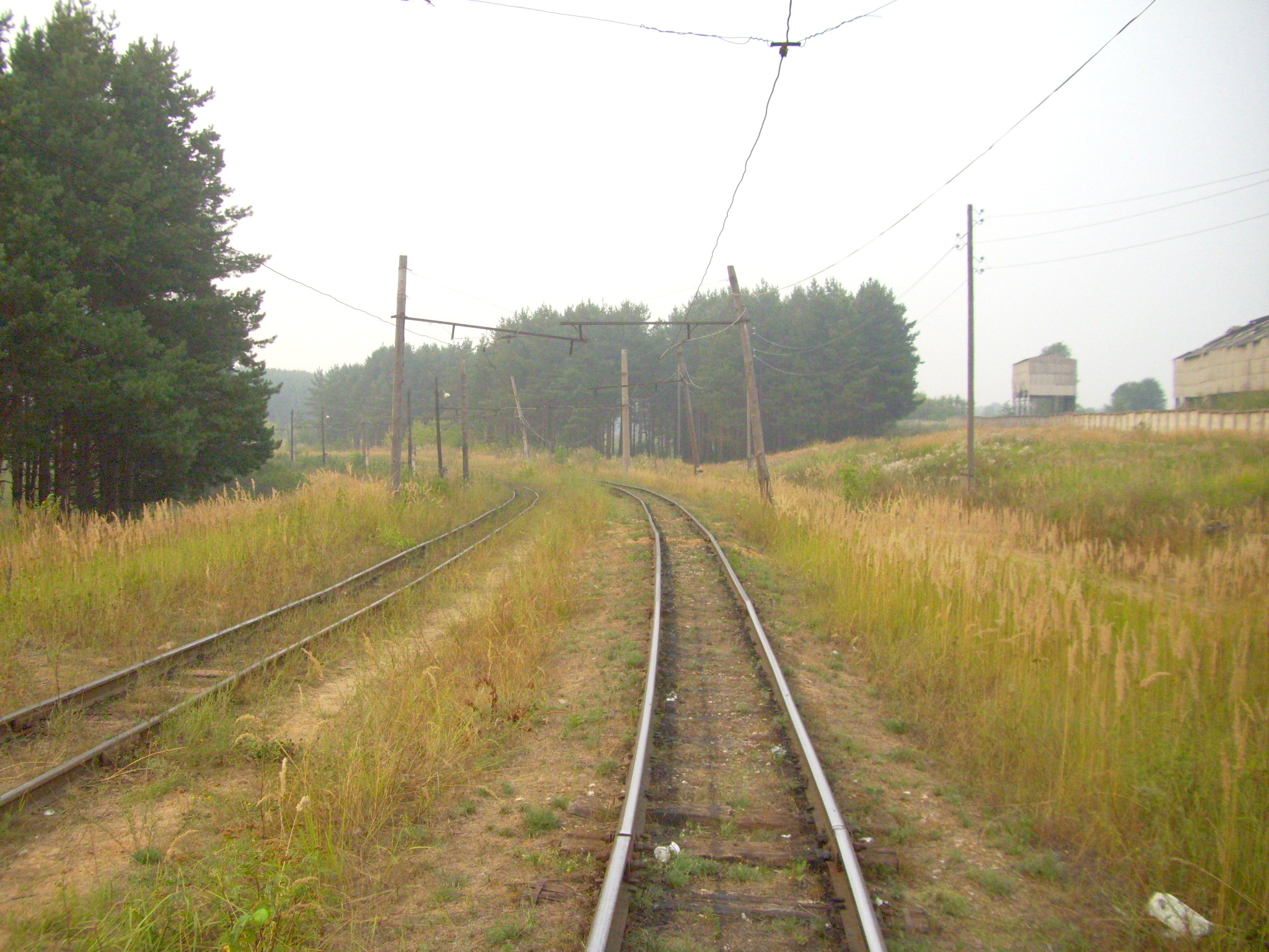 Узкоколейная  железная дорога Ивановского силикатного завода  —  фотографии, сделанные в 2010 году
