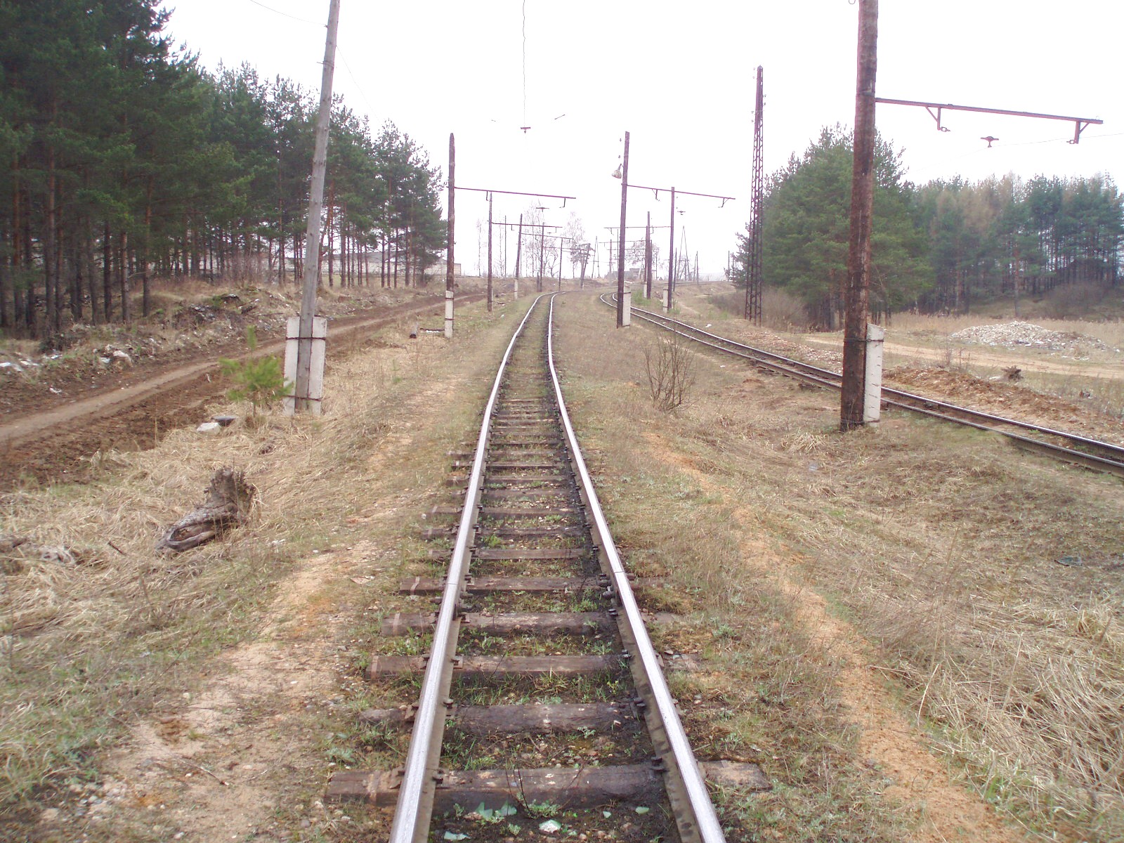 Узкоколейная  железная дорога Ивановского силикатного завода  —  фотографии, сделанные в 2007 году (часть 13)