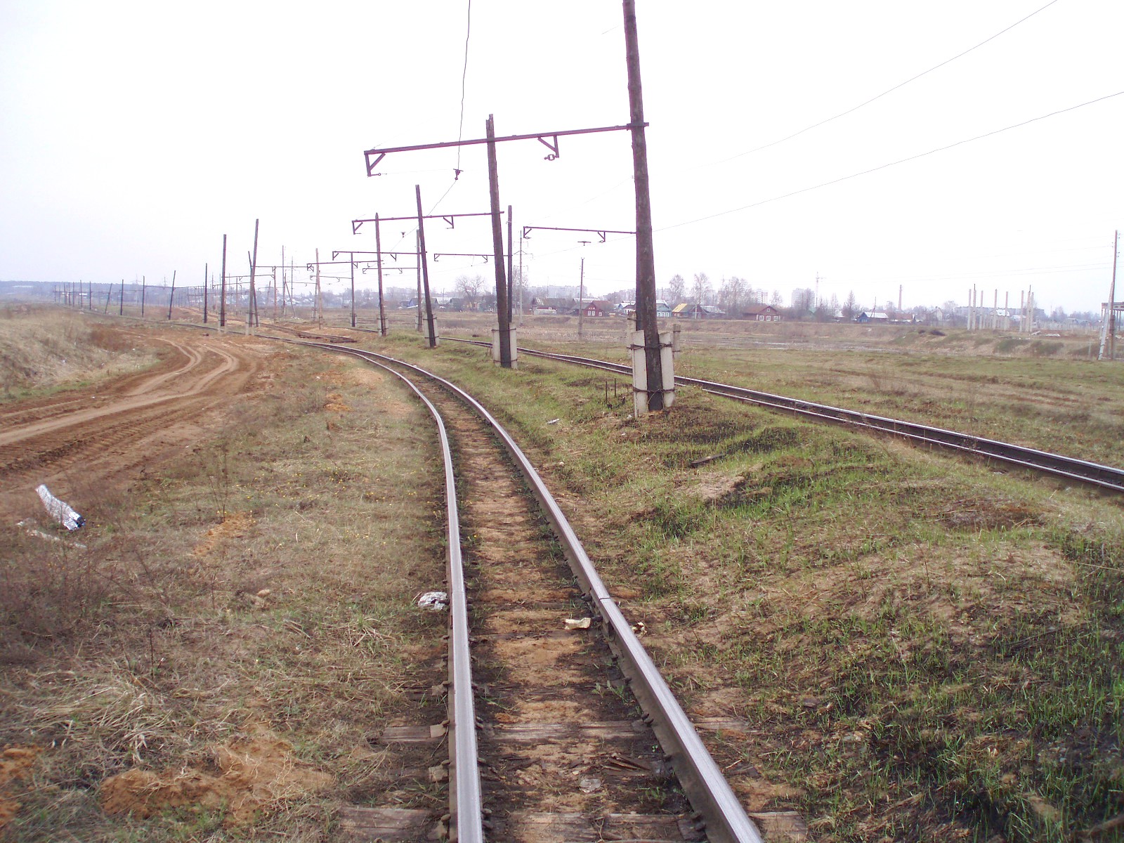 Узкоколейная  железная дорога Ивановского силикатного завода  —  фотографии, сделанные в 2007 году (часть 14)