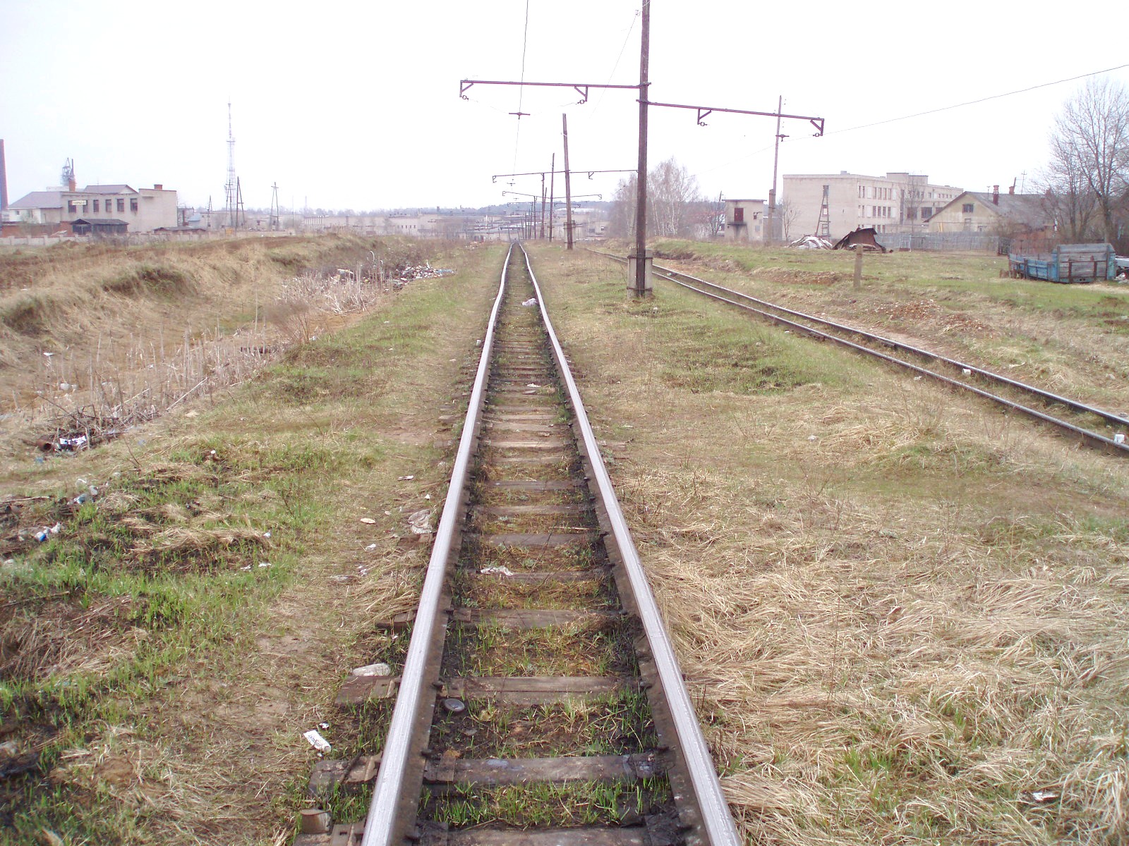 Узкоколейная  железная дорога Ивановского силикатного завода  —  фотографии, сделанные в 2007 году (часть 16)