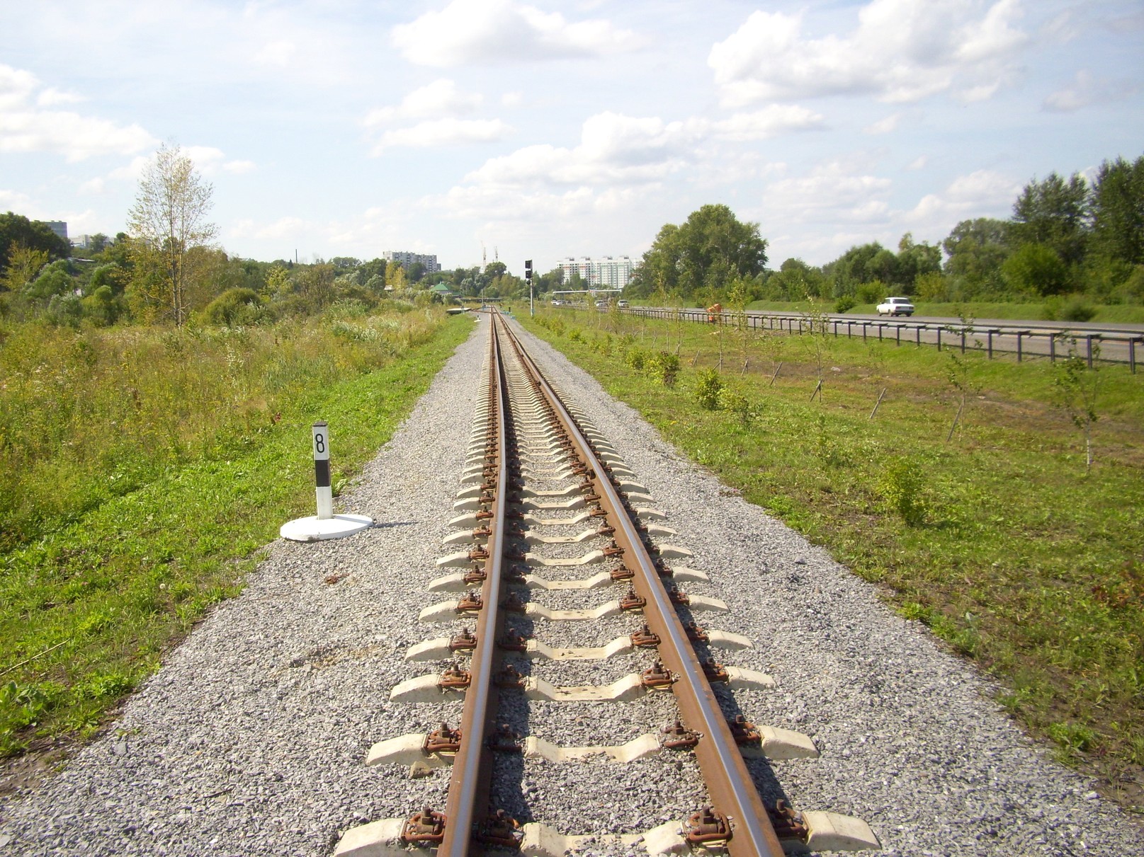 Кемеровская детская железная дорога  —  фотографии, сделанные в 2009 году (часть 6)