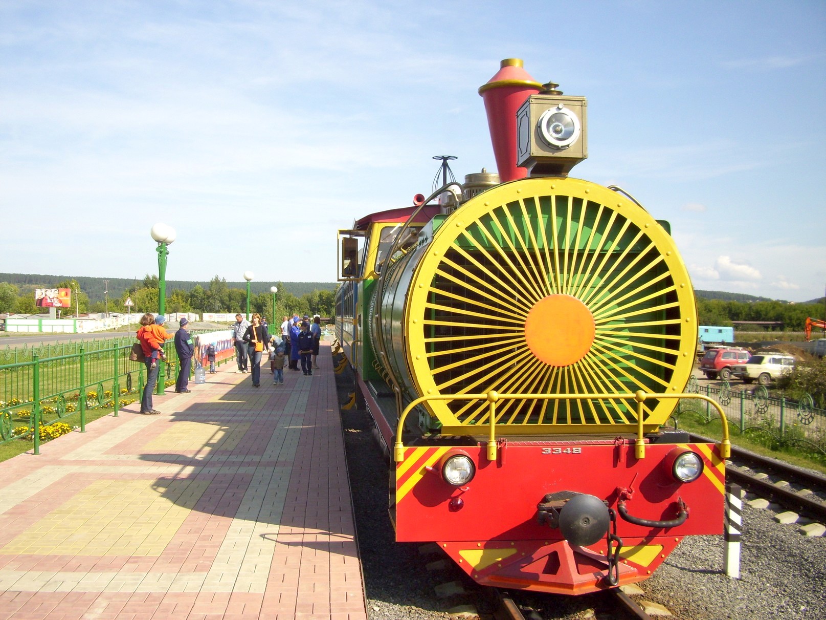 Кемеровская детская железная дорога  —  фотографии, сделанные в 2009 году (часть 2)