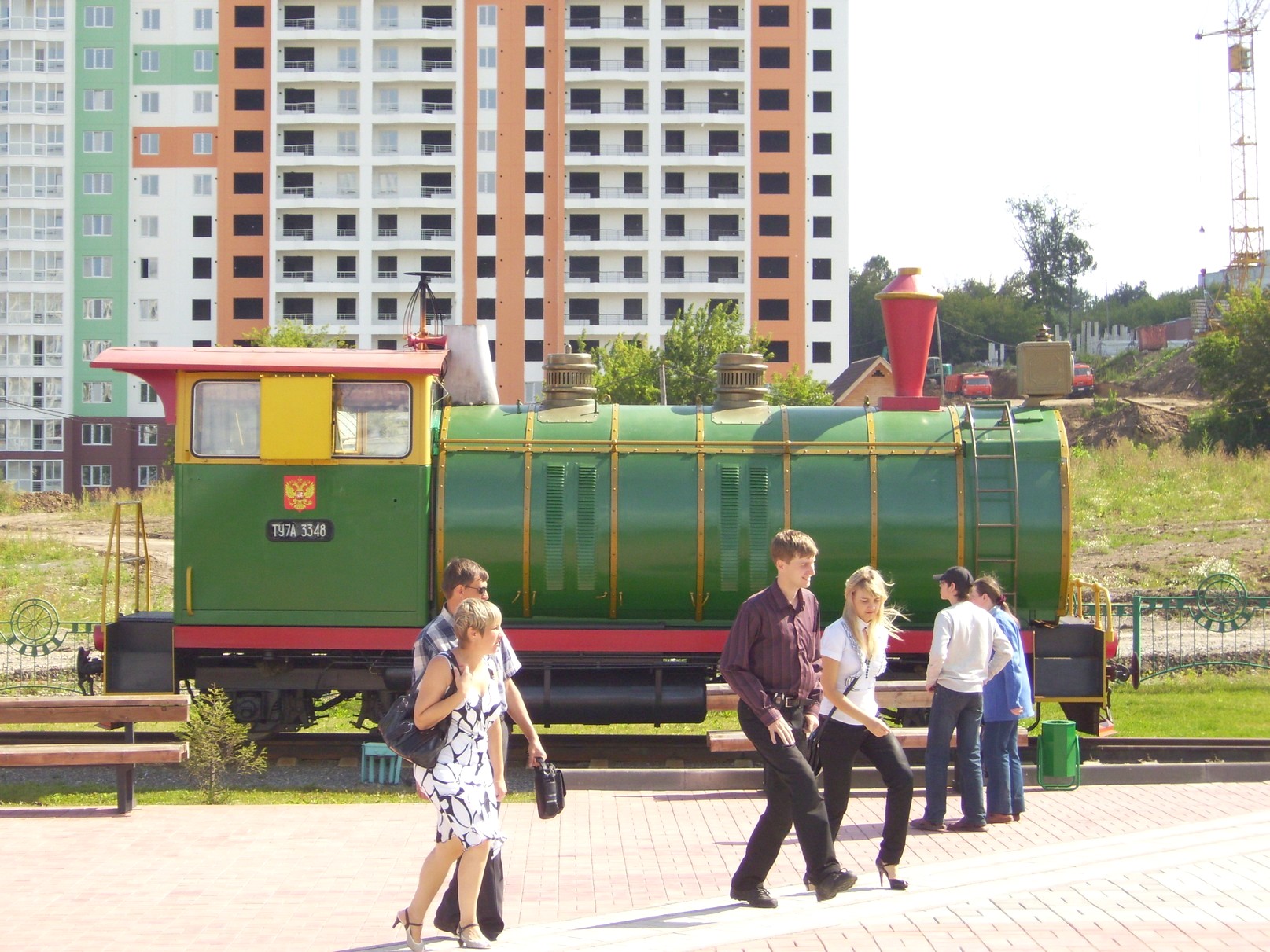 Кемеровская детская железная дорога  —  фотографии, сделанные в 2009 году (часть 3)