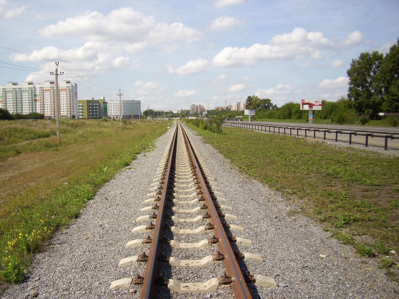 Кемеровская детская железная дорога  —  фотографии, сделанные в 2009 году (часть 4)