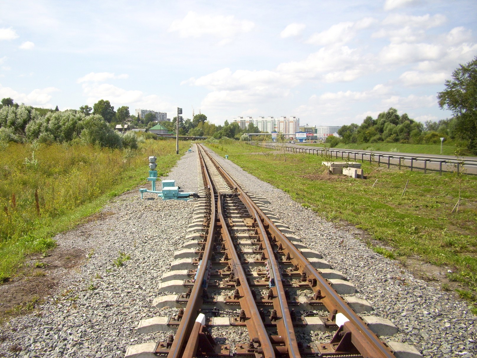 Кемеровская детская железная дорога  —  фотографии, сделанные в 2009 году (часть 5)