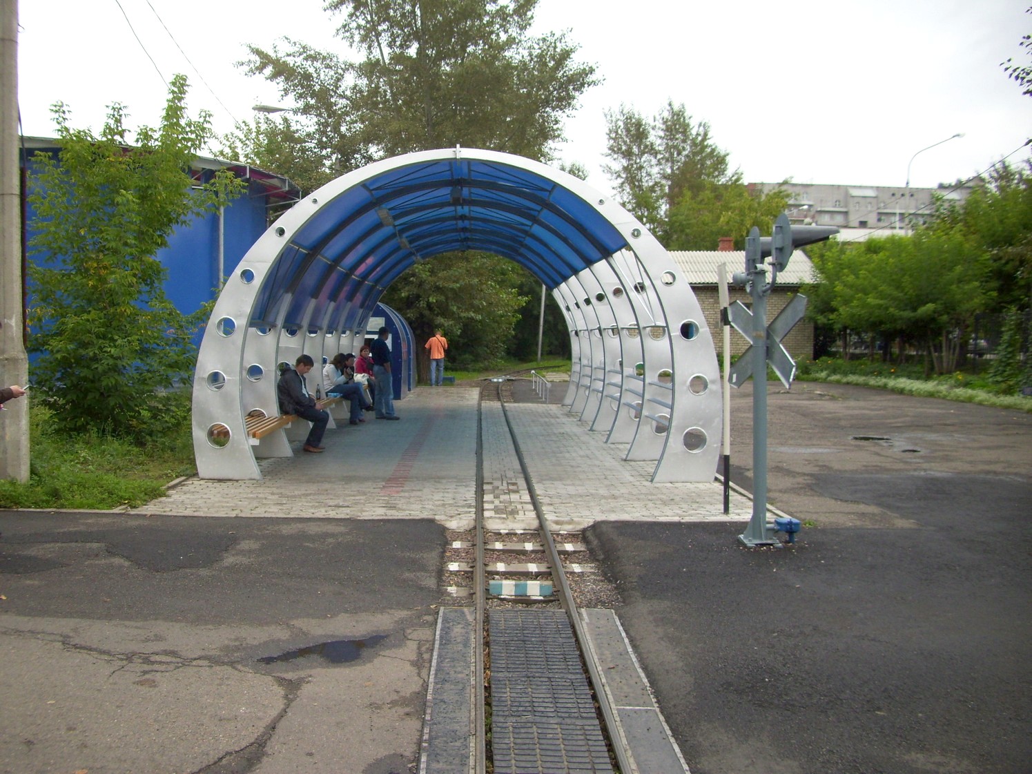 Красноярская детская железная дорога  —  фотографии, сделанные в 2009 году (часть 2)