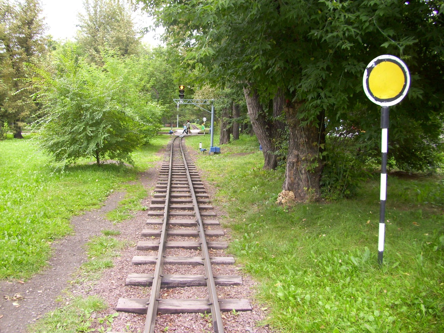 Красноярская детская железная дорога  —  фотографии, сделанные в 2009 году (часть 3)