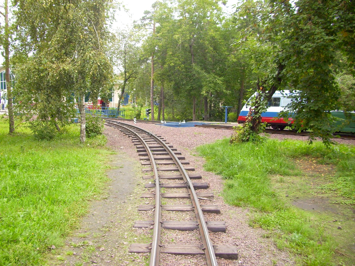 Красноярская детская железная дорога  —  фотографии, сделанные в 2009 году (часть 4)