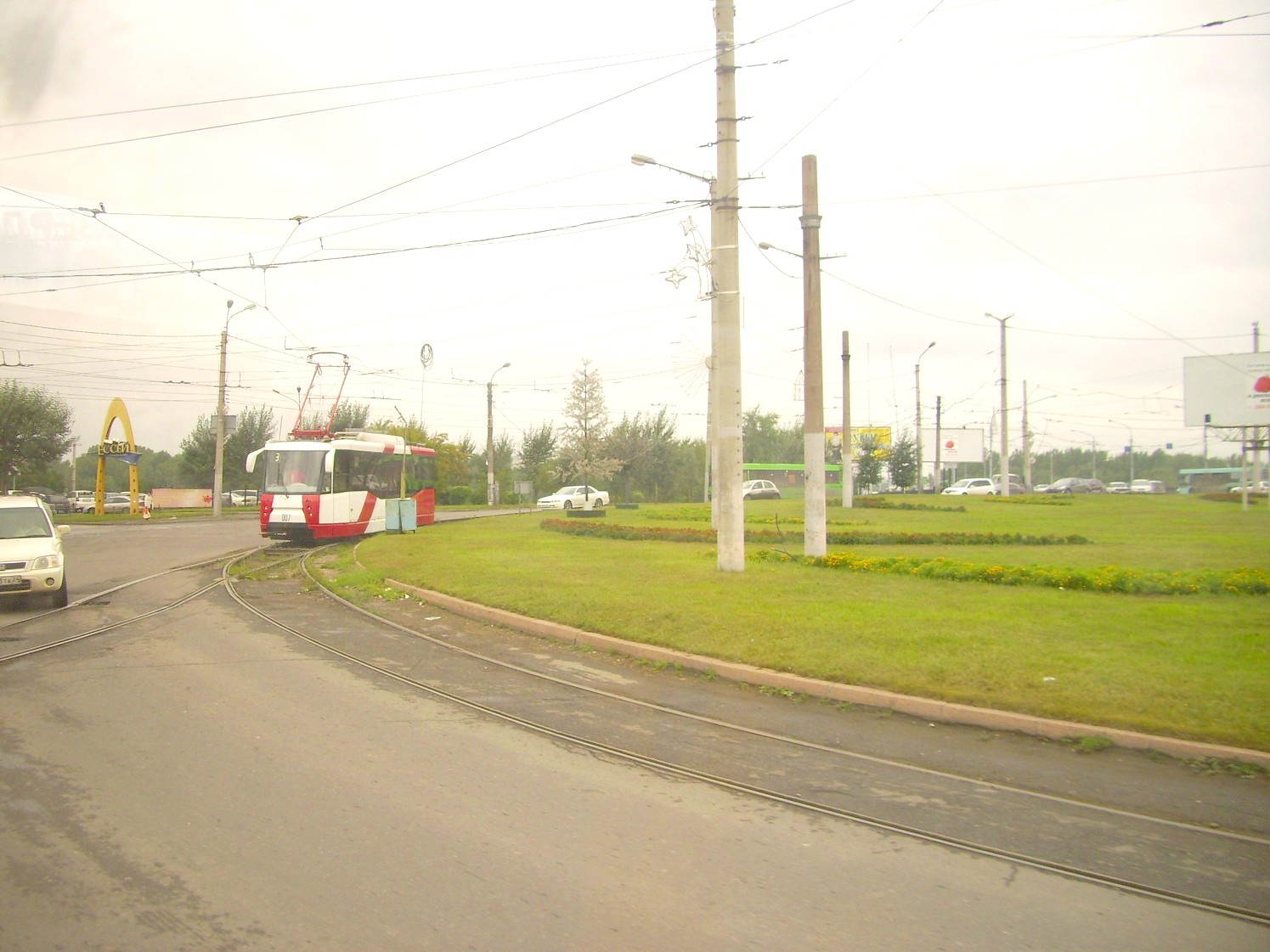 Красноярский трамвай  —  фотографии, сделанные в 2009 году (часть 1)