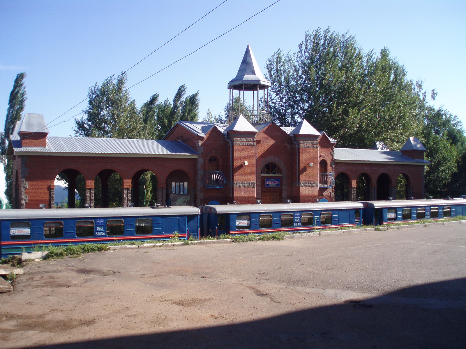 Уфимская детская железная дорога  —  фотографии, сделанные в 2007 году (часть 1)