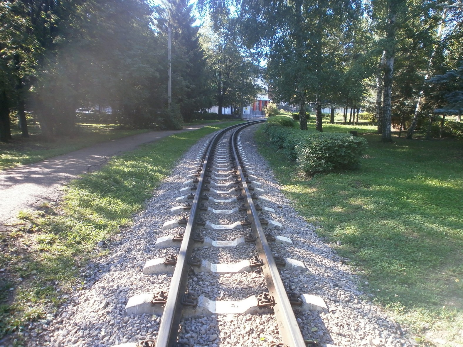 Уфимская детская железная дорога  —  фотографии, сделанные в 2014 году