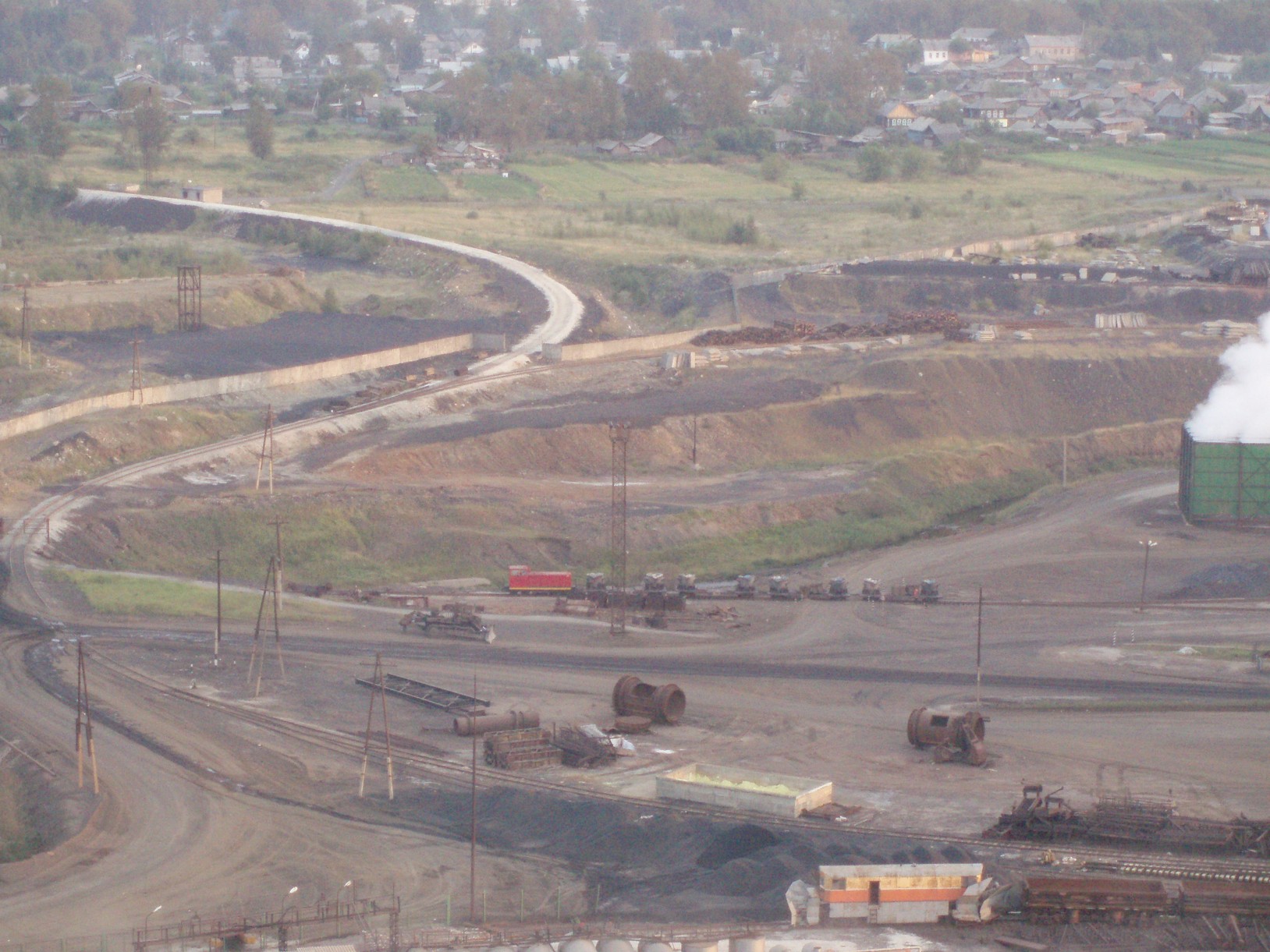 Узкоколейная железная дорога  Уфалейского никелевого завода —  фотографии, сделанные в 2007 году (часть 2)