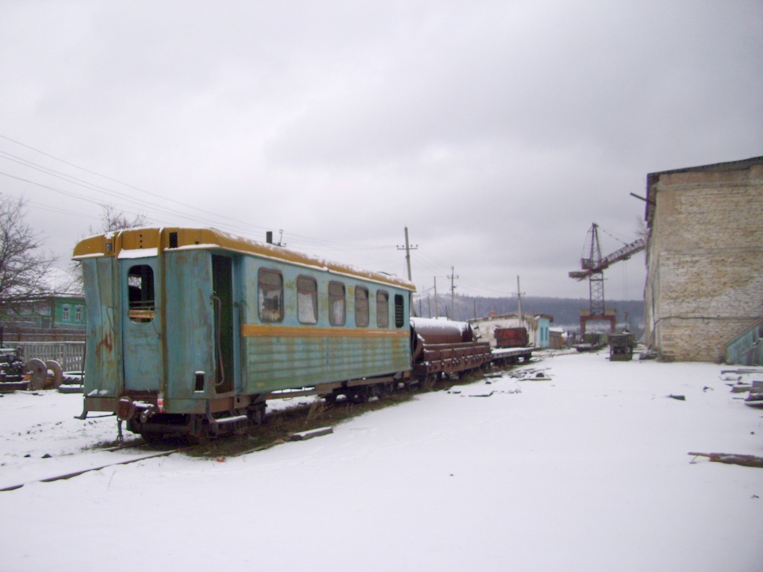 Яман-Елгинская узкоколейная железная дорога — фотографии, сделанные в 2009 году (часть 2)