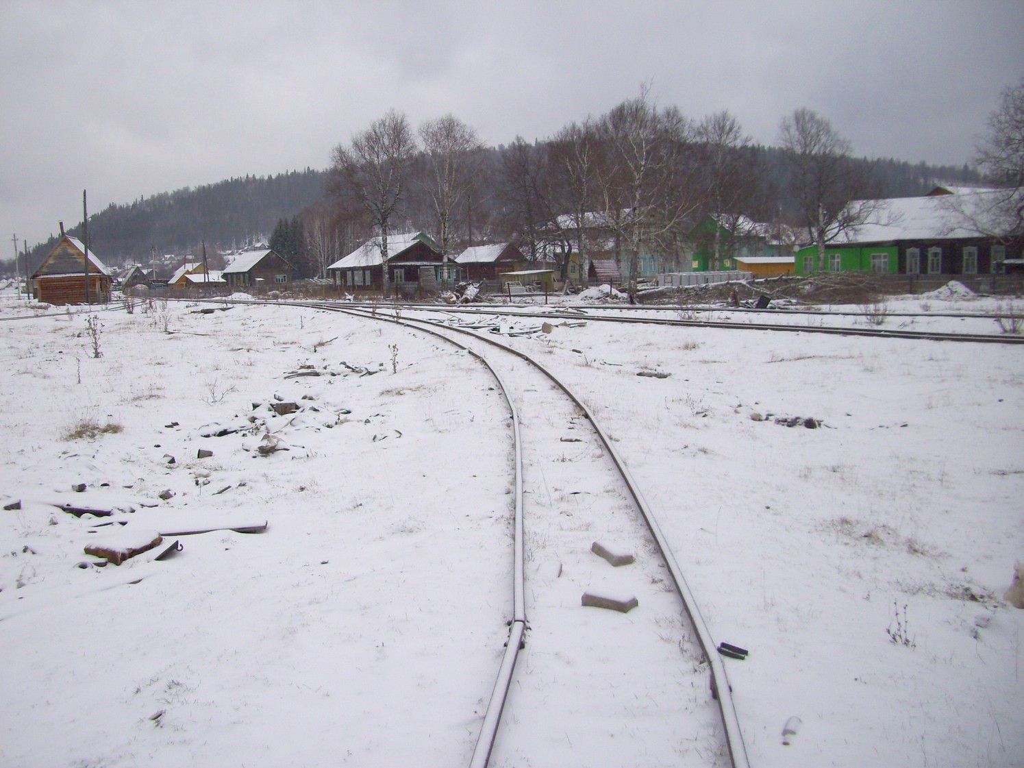 Яман-Елгинская узкоколейная железная дорога — фотографии, сделанные в 2009 году (часть 4)