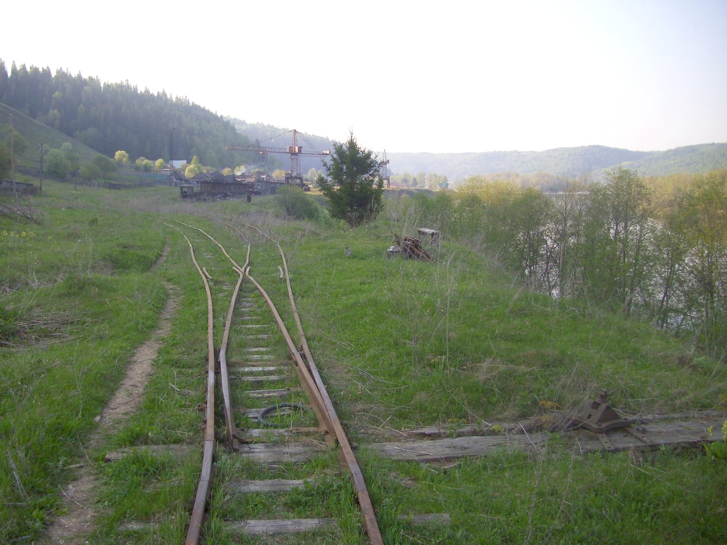 Яман-Елгинская узкоколейная железная дорога — фотографии, сделанные в 2010 году (часть 6)