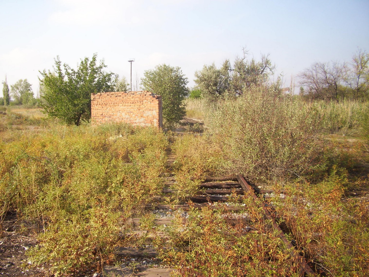 Узкоколейная железная дорога Сарептского шпалопропиточного завода
  —  фотографии, сделанные в 2011 году (часть 2)