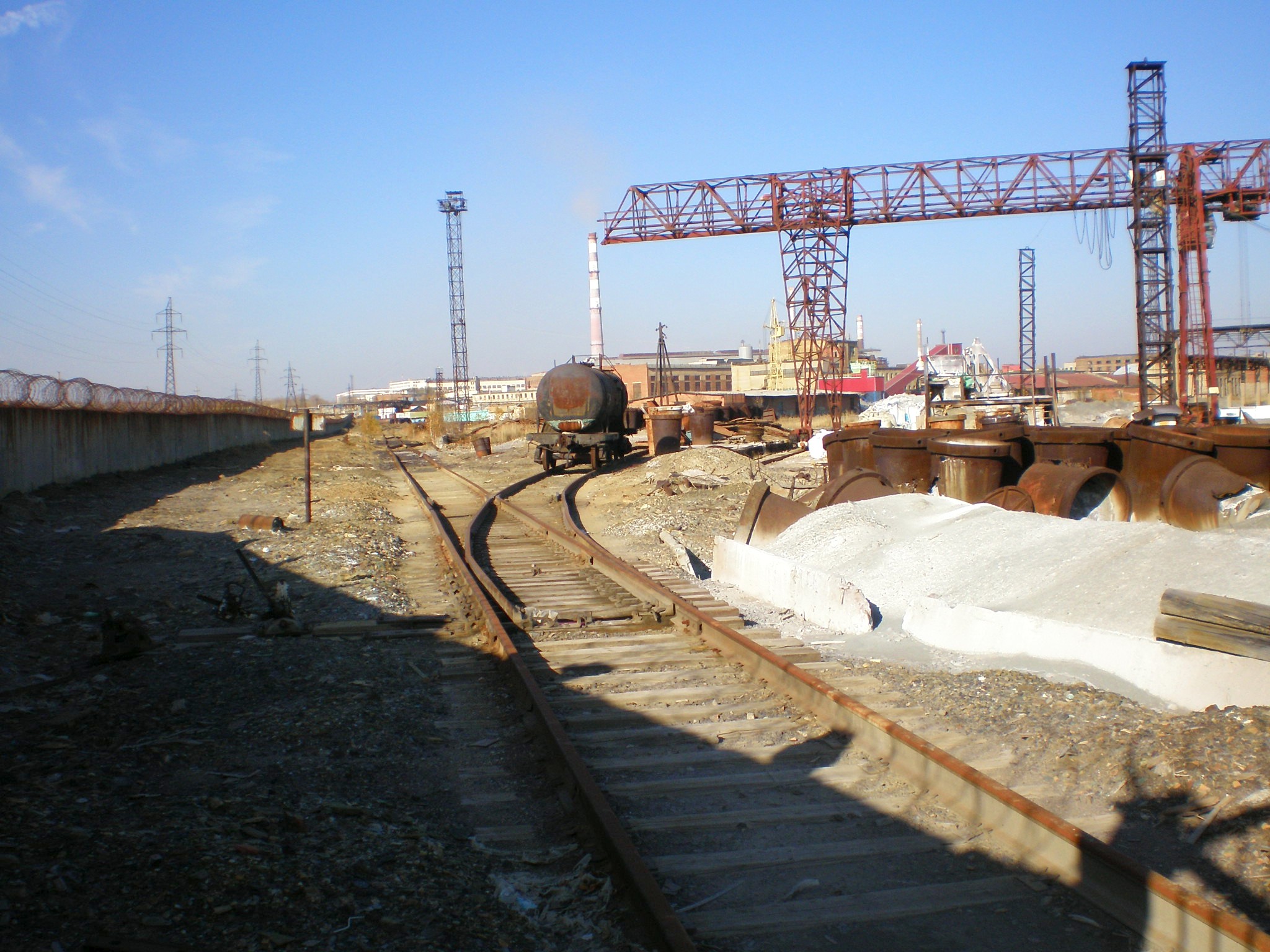 Железнодорожная линия Шурала — Ежёвая — фотографии, сделанные в 2007 году