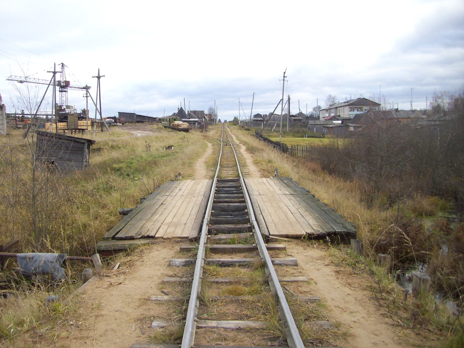 Дубровская узкоколейная железная дорога — фотографии, сделанные в 2009 году (часть 21)