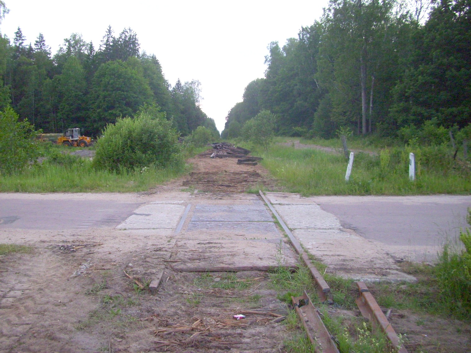 Железнодорожная линия Полпинская  —  Дудорево  —  фотографии, сделанные в 2011 году (часть 11)