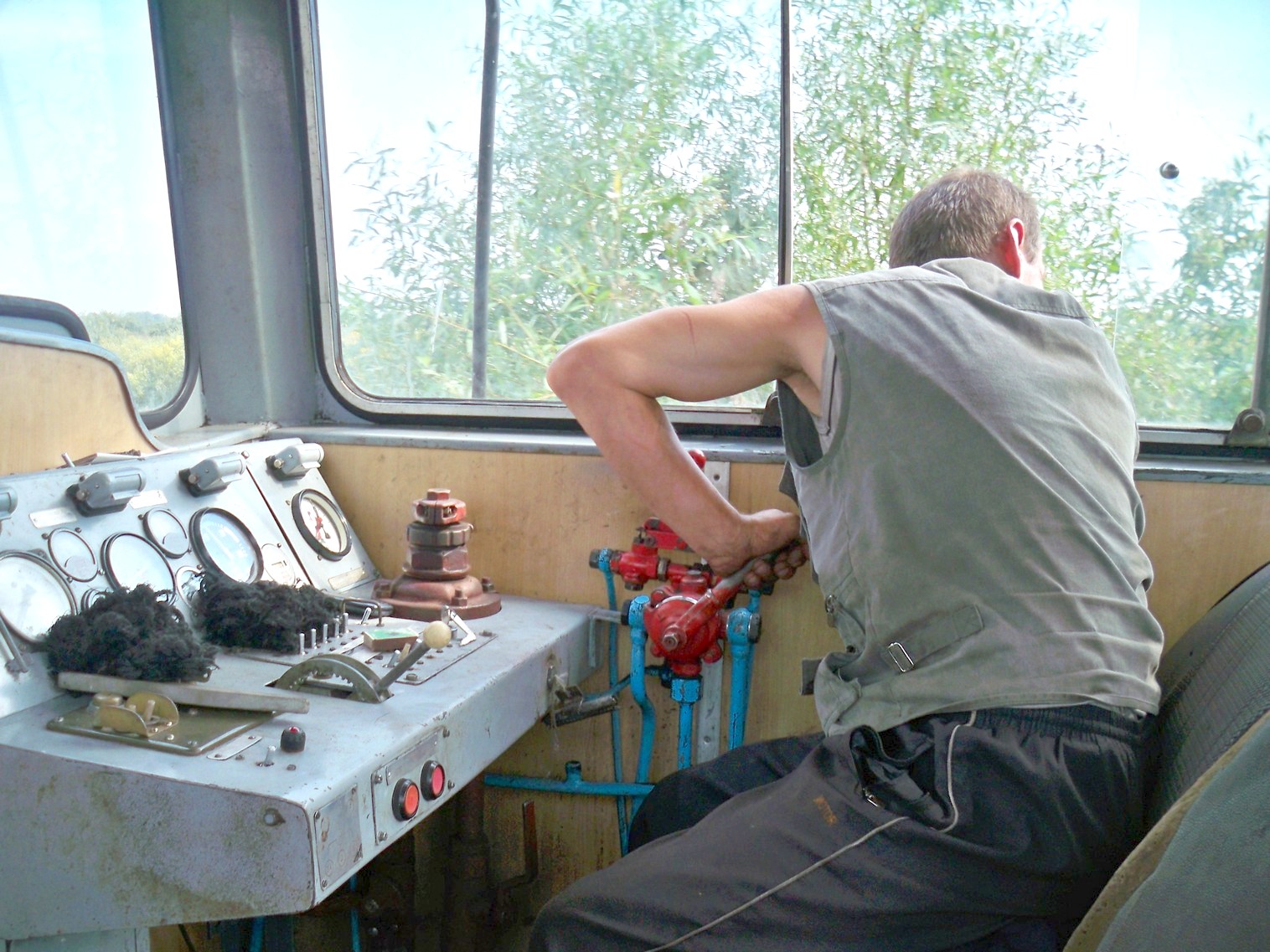Узкоколейная  железная дорога Кобринского торфопредприятия  —  фотографии, сделанные в 2013 году (часть 3)
